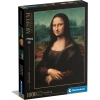 Clementoni - 1000 Parça Museum Collection Yetişkin Puzzle - Mona Lisa - Leonardo