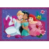 Clementoni 21517 Disney Princess  4 in 1 Super Color Puzzle