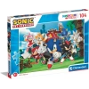 Clementoni 27159 Sonic Supercolor Puzzle 104 Parça