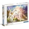 Clementoni 35054 Yetişkinler Puzzle Gün Batımında Tek Boynuzlu Atlar (Sunset Unicorns) 500 Parça