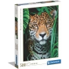 Clementoni  500 Parça Yetişkin Puzzle  Jaguar In The Jungle 35127