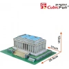 Cubic Fun 3D Puzzle 42 Parça Lincoln Anıtı Usa C104H