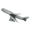 DIY 3D Metal Puzzle Boeing 747 Yolcu Uçağı Hediyelik Maket 14 yaş