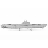 DIY 3D Metal Puzzle Bulmaca Alman Denizaltı U-Boat Type XXI Hediyelik Maket