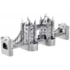 DIY 3D Metal Puzzle Bulmaca Londra Kulesi Köprü Model Seti 14+ yaş üstü Hediyelik model