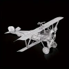 DIY 3D Metal Puzzle Bulmaca Newpiort 17 Fighter Uçak 46 Parça 14+ yaş üstü Hediyelik
