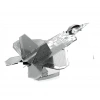 DIY 3D Metal Puzzle F22 Raptor Savaş Uçağı Hediyelik Maket 14+ Yaş