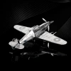 DIY 3D Metal Puzzle Japon Savaş Uçağı Hawker Hurricane Hediyelik Maket