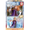 Educa 2x50 Frozen 2 Puzzle 18086 Ahşap Puzzle