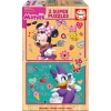 Educa Puzzle 2x16 Parça Minnie Happy Helpers Ahşap Puzzle 17623