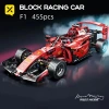 F1 FORMULA YARIŞ ARACI 6+ YAŞ 455 PARÇA PULL BACK ÇEK BIRAK  YAPI BLOK HEDİYELİK OYUNCAK