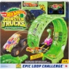 Hot Wheels Monster Trucks Karanlıkta Parlayan Çemberde Yarış Seti HBN02