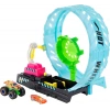 Hot Wheels Monster Trucks Karanlıkta Parlayan Çemberde Yarış Seti HBN02