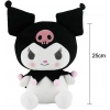 Kuromi Hello Kitty 25 Cm Peluş Oyuncak Sanrio Kuromi Plush Hediyelik Oyuncak