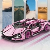 Lamborghini Sian 1:14 BUILDING BLOKS 1280 Parça Spor Araba Yapı Blokları 6+ Yaş Gençler & Yetişkinler İçin Mükemmel Hediye