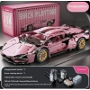 Lamborghini Sian 1:14 BUILDING BLOKS 1314 Parça Çift Motorlu Uzaktan Kumandalı Spor Araba Yapı Blokları Gençler & Yetişkinler İçin Mükemmel Hediye
