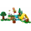 LEGO Animal Crossing Bunnie Açık Hava Aktivitelerinde 77047 – 6 Yaş ve Üzeri Kız ve Erkek Çocukları için Çadır ve Tavşan Minifigürleri İçeren Oyuncak Yapım Seti, Doğum Günü Hediyesi Fikri (164 Parça)