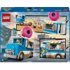 LEGO City Donut Kamyonu 60452-5 Yaş ve Üzeri Çocuklar için Yaratıcı Oyuncak Yapım Seti, Doğum Günü Hediyesi (196 Parça)