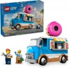 LEGO City Donut Kamyonu 60452-5 Yaş ve Üzeri Çocuklar için Yaratıcı Oyuncak Yapım Seti, Doğum Günü Hediyesi (196 Parça)