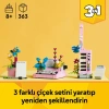 LEGO Creator 3’ü 1 Arada Çiçekli Daktilo 31169-8 Yaş ve Üzeri Çocuklar için Keytar veya Saksıya Dönüşebilen Yaratıcı Oyuncak Yapım Seti, Doğum Günü Hediyesi (363 Parça)