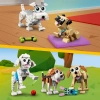 LEGO Creator Sevimli Köpekler 31137-7 Yaş ve Üzeri Çocuklar İçin Beagle, Poodle ve Labrador Modelleri İçeren Yaratıcı Oyuncak Yapım Seti (475 Parça)