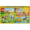 LEGO Creator Sevimli Köpekler 31137-7 Yaş ve Üzeri Çocuklar İçin Beagle, Poodle ve Labrador Modelleri İçeren Yaratıcı Oyuncak Yapım Seti (475 Parça)