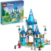 LEGO® | Disney Princess™ Sindirella ve Yakışıklı Prens’in Şatosu 43206-5 Yaş ve Üzeri Hayal Gücü Geniş Çocuklar için Oyuncak Yapım Seti (365 Parça)