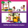 LEGO Friends Kedi Doğum Günü Partisi ve Ağaç Ev 42666 - 6 Yaş ve Üzeri Hayvansever Çocuklar için Yaratıcı Oyuncak Yapım Seti, Doğum Günü ve Özel Gün Hediye Fikri (321 Parça)