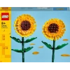 LEGO Iconic Ayçiçeği 40524 - Dekoratif, Koleksiyonluk ve Sergilenebilir Çiçek Modeli Yapım Seti (191 Parça)