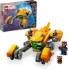 LEGO Marvel Bebek Rocket’in Gemisi 76254-8 Yaş ve Üzeri Çocuklar için Galaksinin Koruyucuları Rakun’un Uzay Gemisini İçeren Süper Kahramanlı Yaratıcı Oyuncak Yapım Seti (330 Parça)