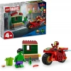 LEGO Marvel Motosikletli Iron Man ve Hulk 76287