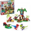 LEGO Marvel Spidey ve İnanılmaz Arkadaşları Ağaç Ev Karargahında Spidey ve Gobbynin Raptor Savaşı 11200-4 Yaş ve Üzeri Erkek ve Kız Çocuklar için Yaratıcı Oyuncak Yapım Seti (143 Parça)