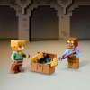 LEGO Minecraft Cephanelik 21252-7 Yaş Ve Üzeri Macera Oyunları Seven Çocuklar için 2 Adet LEGO Minecraft Figürü içeren Yaratıcı Oyuncak Yapım Seti (203 Parça)