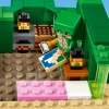 LEGO Minecraft Kaplumbağa Plaj Evi 21254-7 Yaş ve Üzeri Macera Oyunları Seven Çocuklar İçin 3 adet LEGO Minecraft Minifigürü içeren Yaratıcı Oyuncak Yapım Seti, Doğum Günü Hediyesi Fikri (234 Parça)
