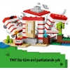 LEGO Minecraft TNT Büyük Orman Evi 21275-8 Yaş ve Üzeri Minecraft Hayranı Çocuklar için Video Oyunu Temalı, Koleksiyonluk Yaratıcı Oyuncak Yapım Seti, Doğum Günü Hediyesi Fikri (287 Parça)