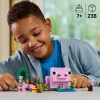 LEGO Minecraft Yavru Domuz Evi 21268 – 7 Yaş ve Üzeri Çocuklar için Kahraman Figürü, Yaratıklar ve Orman Biyomu İçeren Çiftlik Hayvanı Yapım Seti, Erkek ve Kız Çocukları için Hediye Fikri (238 Parça)