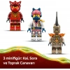 LEGO NINJAGO Kai’nin Ejderha Robotu Savaş Paketi 71851-6 Yaş ve Üzeri Çocuklar için Oyuncak Yapım Seti, Hediye Fikri (85 Parça)