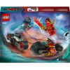 LEGO NINJAGO Kai’nin Motosiklet Hız Yarışı 71838-6 Yaş Üzeri Kız ve Erkek Çocuklar için Kainin Yarış Motosikleti ile İfrit Motosikleti ve 2 Minifigür İçeren Yaratıcı Oyuncak Yapım Seti (79 Parça)