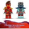 LEGO NINJAGO Kai’nin Motosiklet Hız Yarışı 71838-6 Yaş Üzeri Kız ve Erkek Çocuklar için Kainin Yarış Motosikleti ile İfrit Motosikleti ve 2 Minifigür İçeren Yaratıcı Oyuncak Yapım Seti (79 Parça)