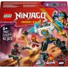 LEGO NINJAGO Zane’in Savaş Zırhı Mech’i 71827-6 Yaş ve Üzeri Çocuklar için 3 Minifigürlü Yaratıcı Oyuncak Yapım Seti, Doğum Günü Hediyesi (92 Parça)