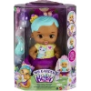 My Garden Baby Yavru Kedi Bebeğimin Bakım Zamanı - Mavi Saçlı Bebek (30 cm), Tekrar kullanılabilen bebek bezi, önlüğü, biberonu ve aksesuarlarıyla, 3 yaş ve üzeri HHL22