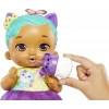 My Garden Baby Yavru Kedi Bebeğimin Bakım Zamanı - Mavi Saçlı Bebek (30 cm), Tekrar kullanılabilen bebek bezi, önlüğü, biberonu ve aksesuarlarıyla, 3 yaş ve üzeri HHL22