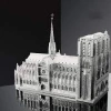 NOTRE DAME PARİS 3D Metal Maket Bulmaca Puzzle modeli kitleri DIY 14+ Yaş 117+ parça