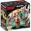 PLAYMOBIL Asterix 71269 Pyradonisin zehirli pastası, Asterix, Kleopatra’nın çeşnicisi ve Pyradonis ve yardımcısı Schraubzieris, 5 yaşından büyük çocuklar için oyuncak