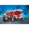 PLAYMOBIL City Action 9463 ışıklı ve sesli, merdivenli itfaiye aracı, 5 yaşından itibaren