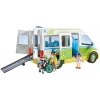Playmobil City Life 71329 Okul Otobüsü, Sürgülü Kapılı Büyük Okul Otobüsü, Tekerlekli Sandalye İçin Katlanabilir Rampa ve 5 Figür İçin Yer, 4 Yaşından Büyük Çocuklar İçin Oyuncak