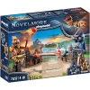 PLAYMOBIL Novelmore 71212 Novelmore ve Burnham Raiders - Düello, 4 yaşından büyük çocuklar için oyuncak