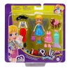 Polly Pocket ve Hayvan Dostu Kostüm Giyiyor Oyun Seti, Bebek, Evcil Hayvan ve Kostümlü Paket Gdm15