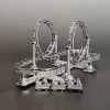 Roller Coaster 3D Metal Maket Bulmaca Puzzle modeli kitleri DIY 14+ Yaş 80 Parça