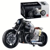 Teknik Motosiklet Yapım Seti 508 parça 1:8 Ölçekli 8+ yaş Model Kiti hediye yapı blok oyuncak seti